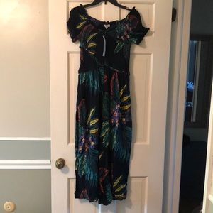 NWT cropped jumpsuit